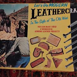 Vintage Leather Crafting Set 