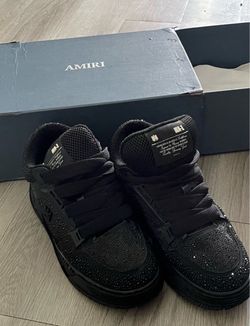 Amiri MA-1 Crystal Sneakers Black