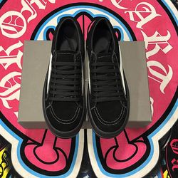 Rick Owens Low Top Black Suede Shoes Size 11