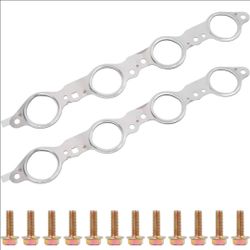 Exhaust Manifold Header Gasket with Bolts