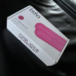 Bala Weights, Set Of 3 Pounds Each . New, Color:Blush 