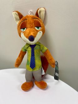 Disney Zootopia Nick Wilde Plush NEW