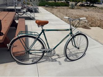Vintage NSU cruiser bicycle.