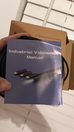 Industrial Videoscope with Manual