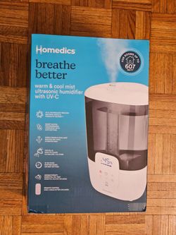 Homedics Humidifier 2 Gallon Top Fill