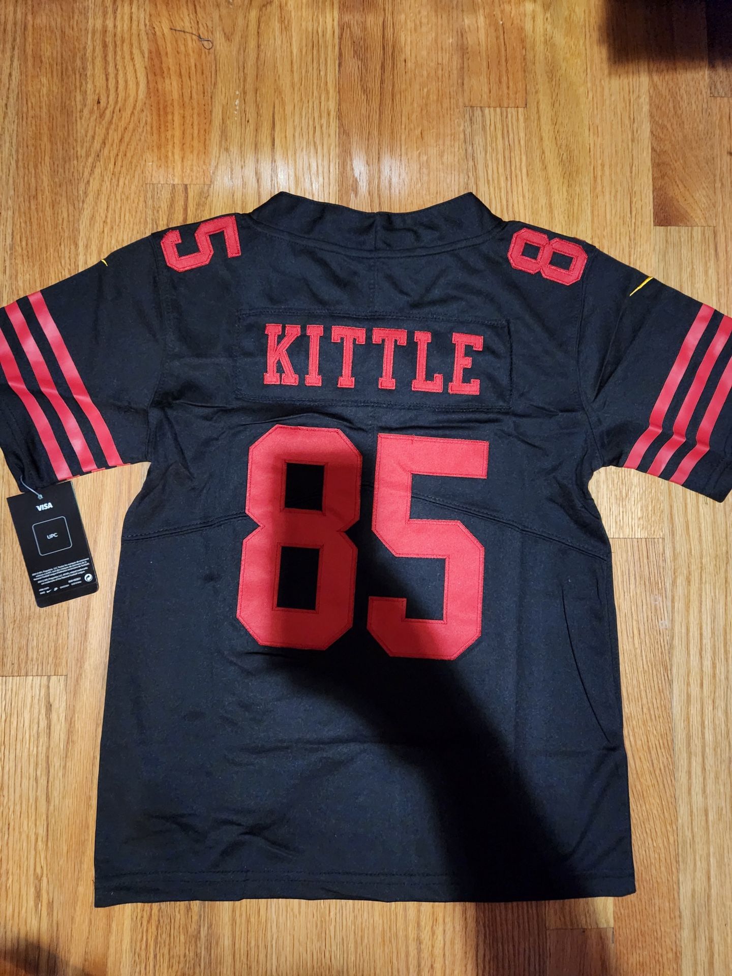NFL San Francisco 49ers San Francisco football uniform No.85 George Kittle jersey embroidery