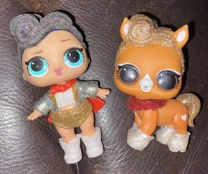 LOL Surprise!  The Queen and Pet pony 