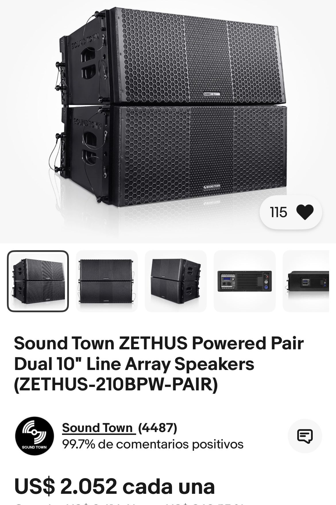 4 Sond Town Speaker 10”