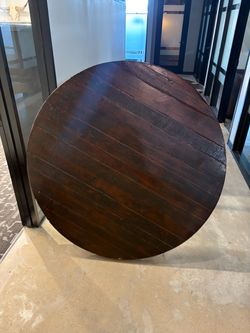 Beautiful tall wood table