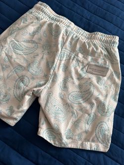 Maison Article Paisley Mesh Shorts