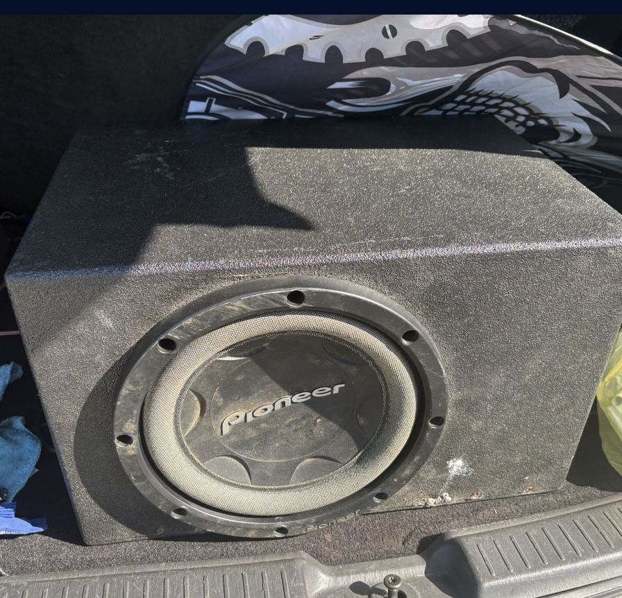 3000 Watts Amp With 12’inch Pioneer Speaker