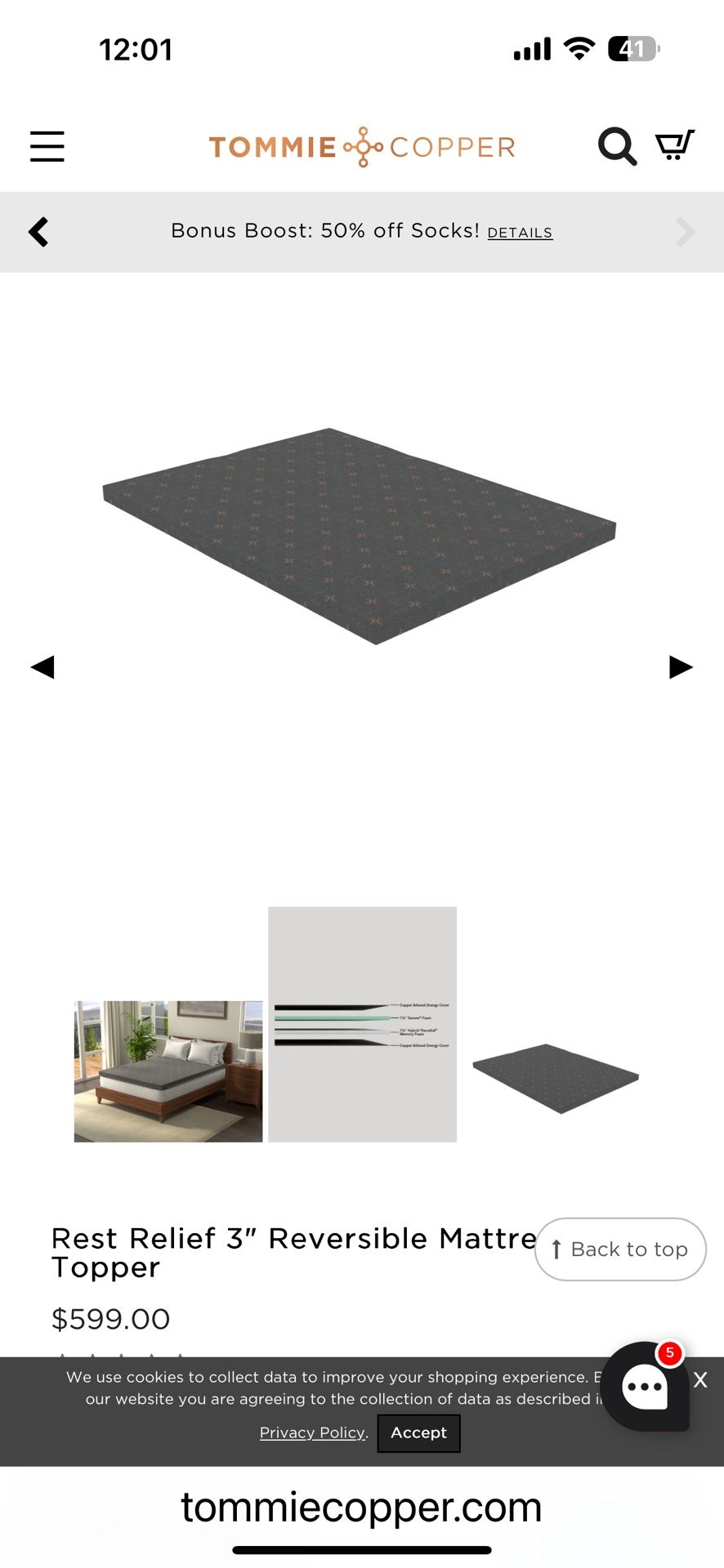 King Mattress Topper