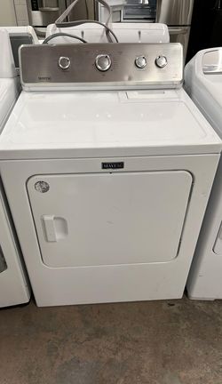 Maytag Electric Dryer – Sensor Dry + Wrinkle Control (White)