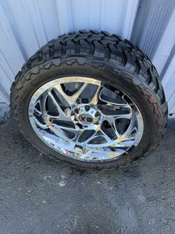 New Kmc 22 Inch Wheels And Tire Pakage!