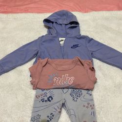 Nike 3 Piece Outfit. 12 Months