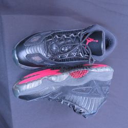 Nike Air Jordan XI 11 Retro Low IE Referee Bred Black True Red Size: 9.5