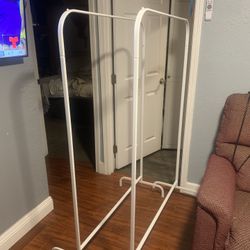 White Metal Racks From IKEA $20 Each 
