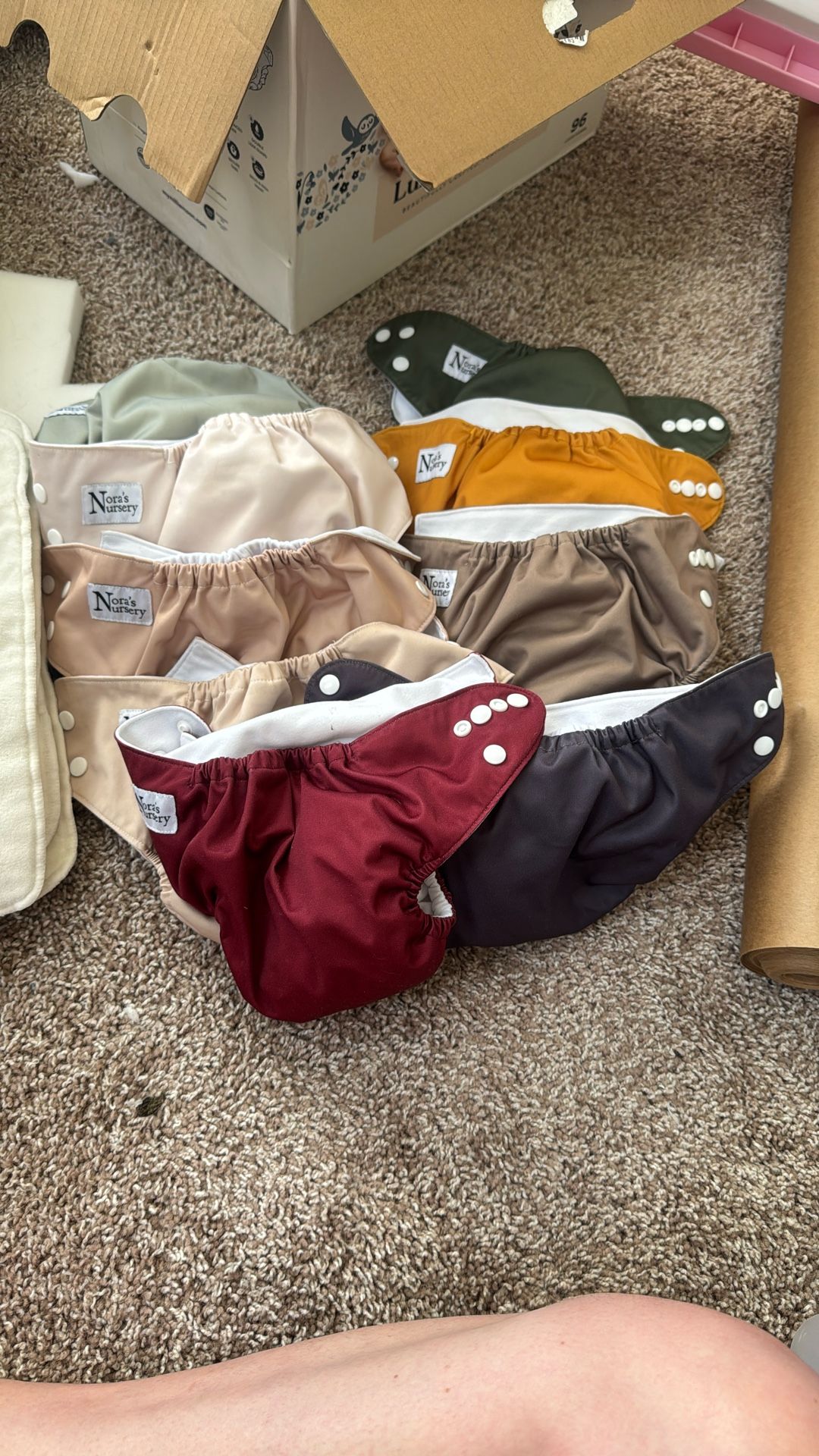 Noras Nursery Reusable Cloth Diapers