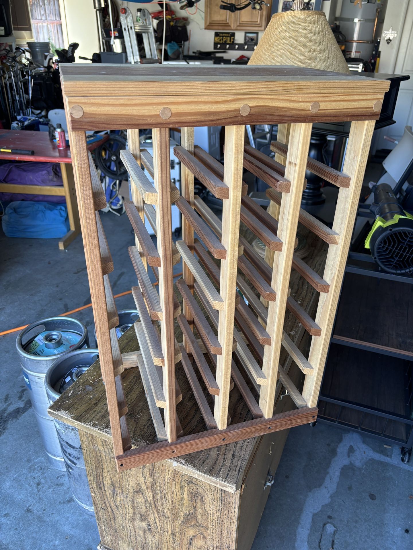 Wood Wine Rack