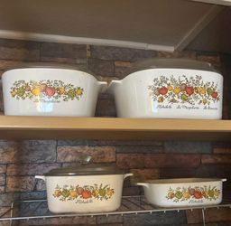 Corning Ware Spice of Life Casserole Set