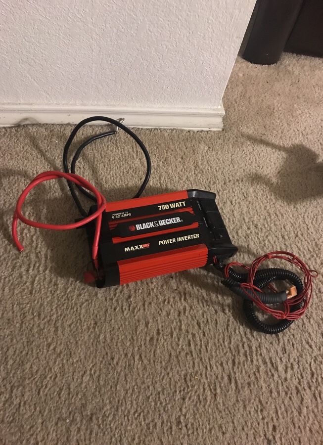 750 Watt Black & Decker Power Inverter