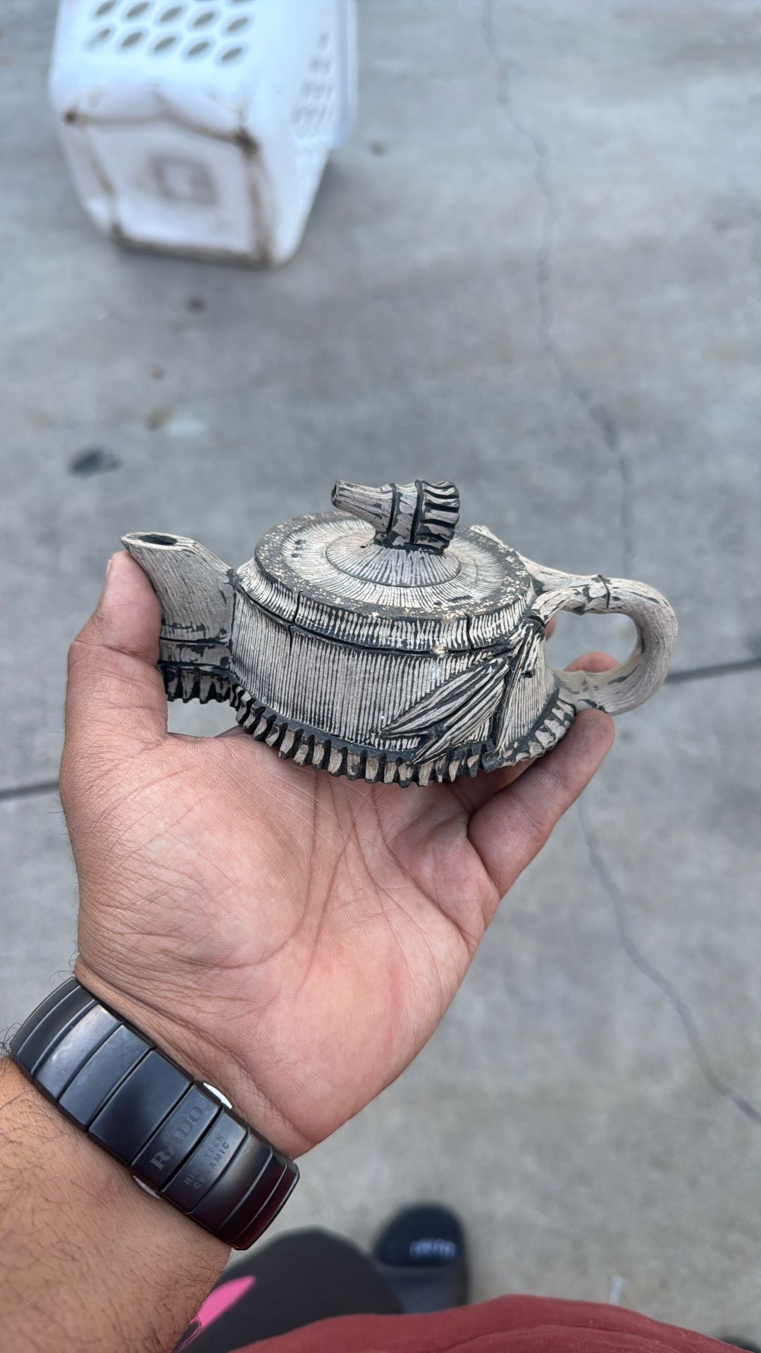 Vintage Chinese Art Teapot