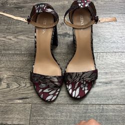 Burgundy Heels