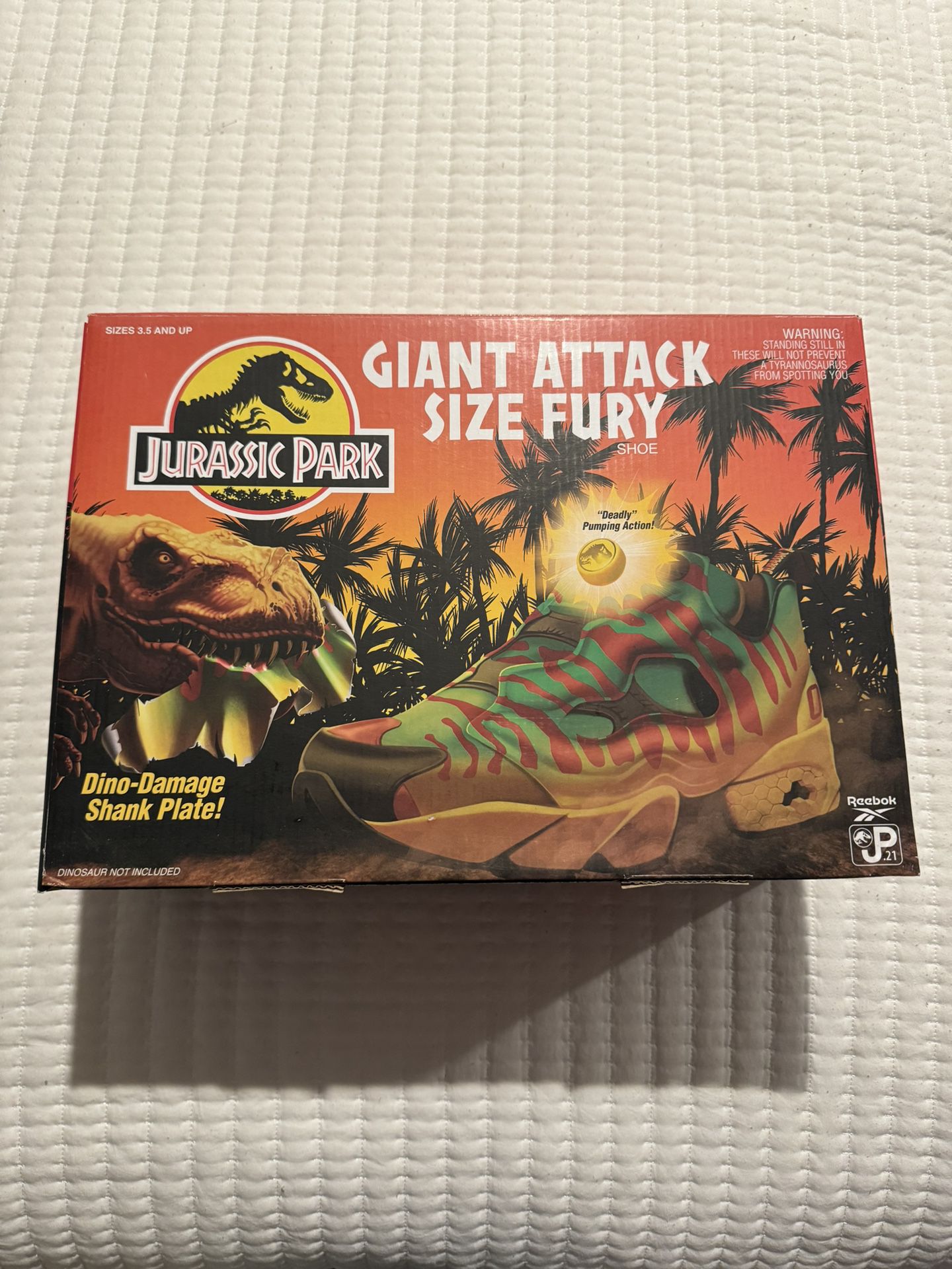 Jurassic Park Reebok Pump