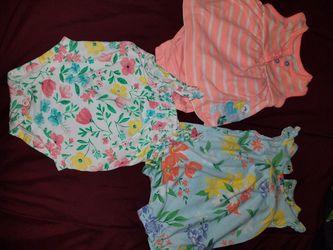 Baby girl rompers