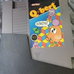 Qbert NINTENDO NES VIDEO GAME