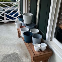 Flower Pots….Different Sizes 