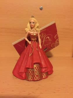 NEW 2014 Holiday Barbie Doll Ornament