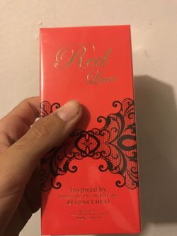 Red lace inspired by Beyoncé Heat