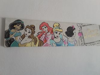 Canvas Wall Art - Princesses