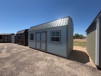 10x20 side lofted shed / storage
