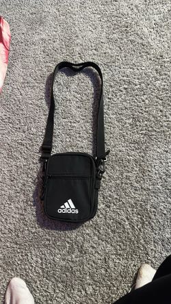 Adidas Must Have Festival Crossbody Unisex Shoulder Bag Black White - Small