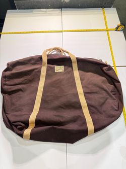 Vintage Cabela's Large Canvas Duffel Bag
