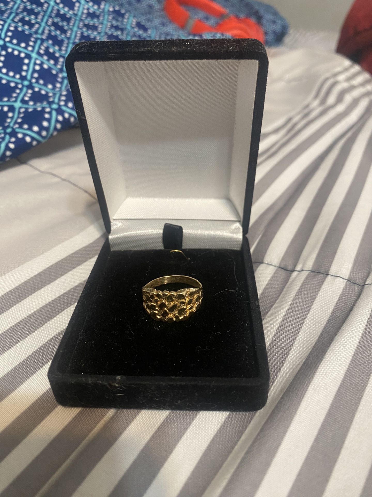 nugget ring medium 10k