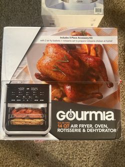 Gourmia 14qt oven and air fryer