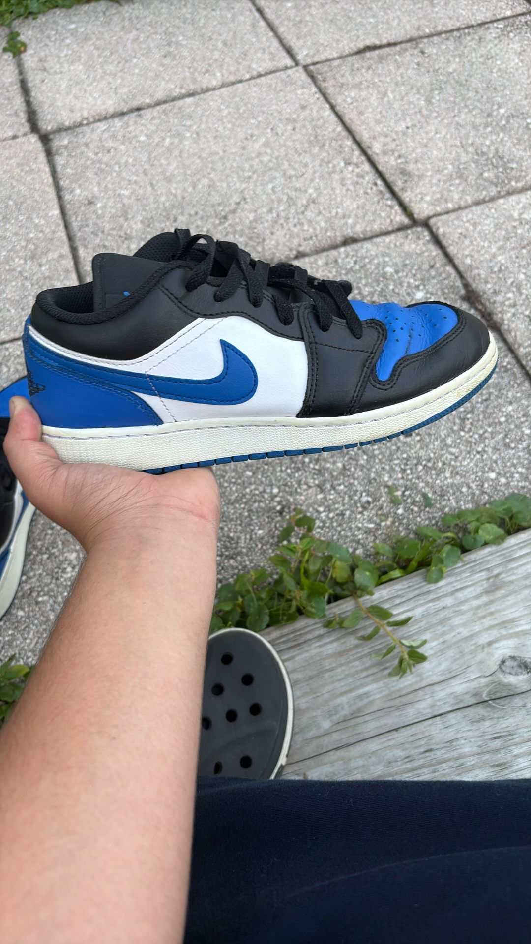 Jordan 1 Low Royal Toe