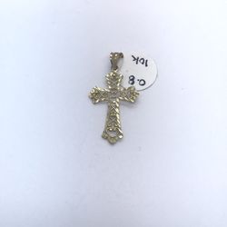 New Gold Cross Pendant 