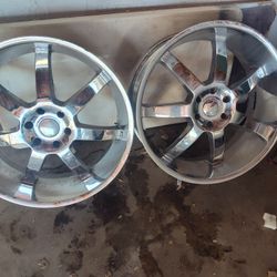 2 24 Inch Rims As Is