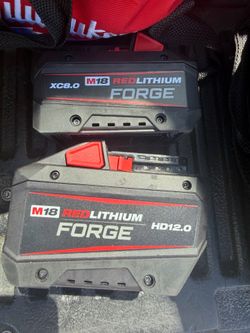 Milwaukee batteries forge 18v
