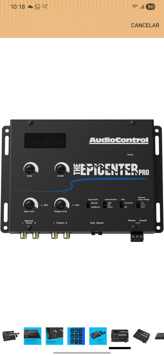 Epicenter Pro Audiocontrol