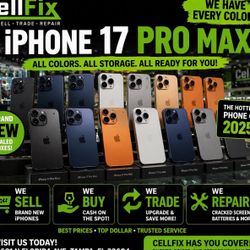📱 CELLFIX 📍 8601 N Florida Ave  🔧 Repair • 💰 Buy • 📱 Sell 💳 Financing Available – Just $10 Down!  Fast. Affordable. Trusted.  📲 Stop in today!