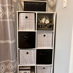 8-cube Storage Cabinet
