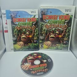 Donkey Kong Country Returns  (Nintendo Wii, 2010) - CIB