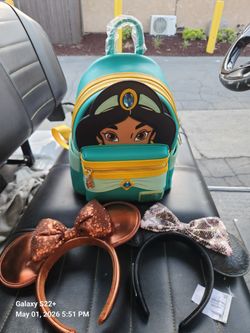 Loungefly Disney Jazmine Aladdin Back Pack