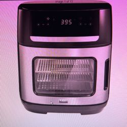 Bella Pro Series - 12.6-qt. Digital Air Fryer Oven Rotisserie 