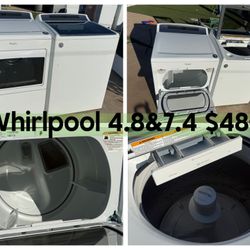 Lg washer and electric dryer HE 5.0&7.4 cuft